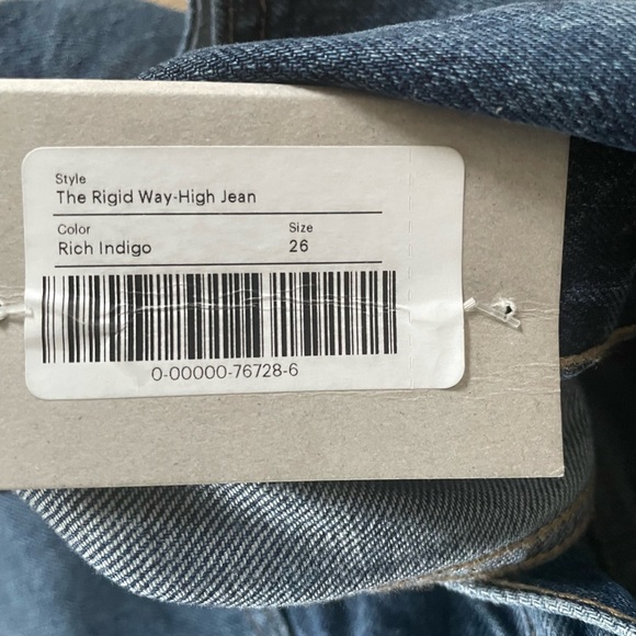 BNWT Everlane Rigid Way High Jeans - Picture 13 of 16